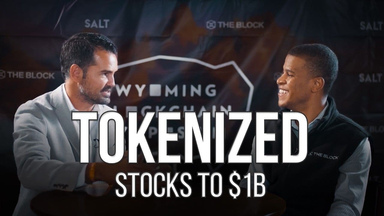 Ondo's Tokenized Stocks Hit $1B in 8 Months: John Hoffman