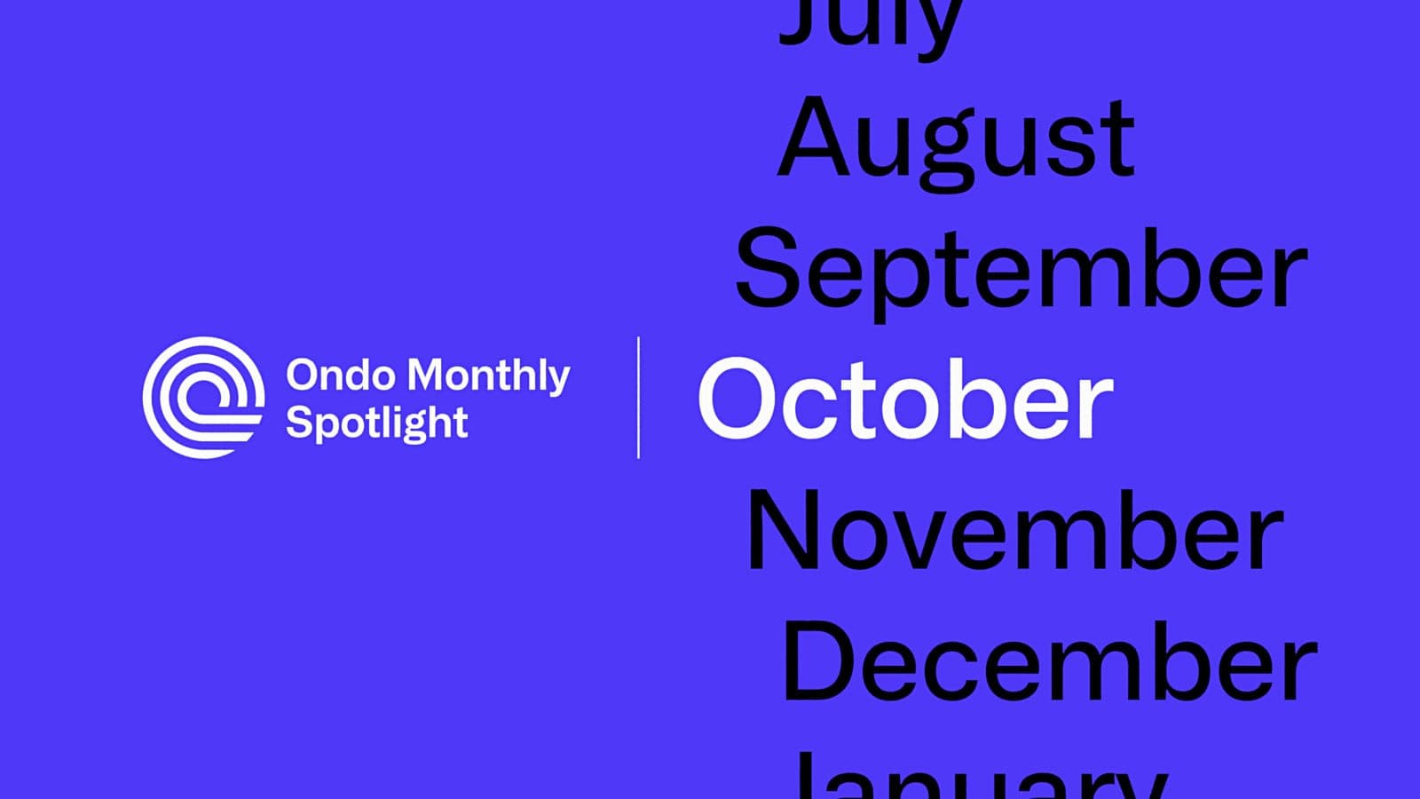 Ondo Monthly Spotlight: October 2024