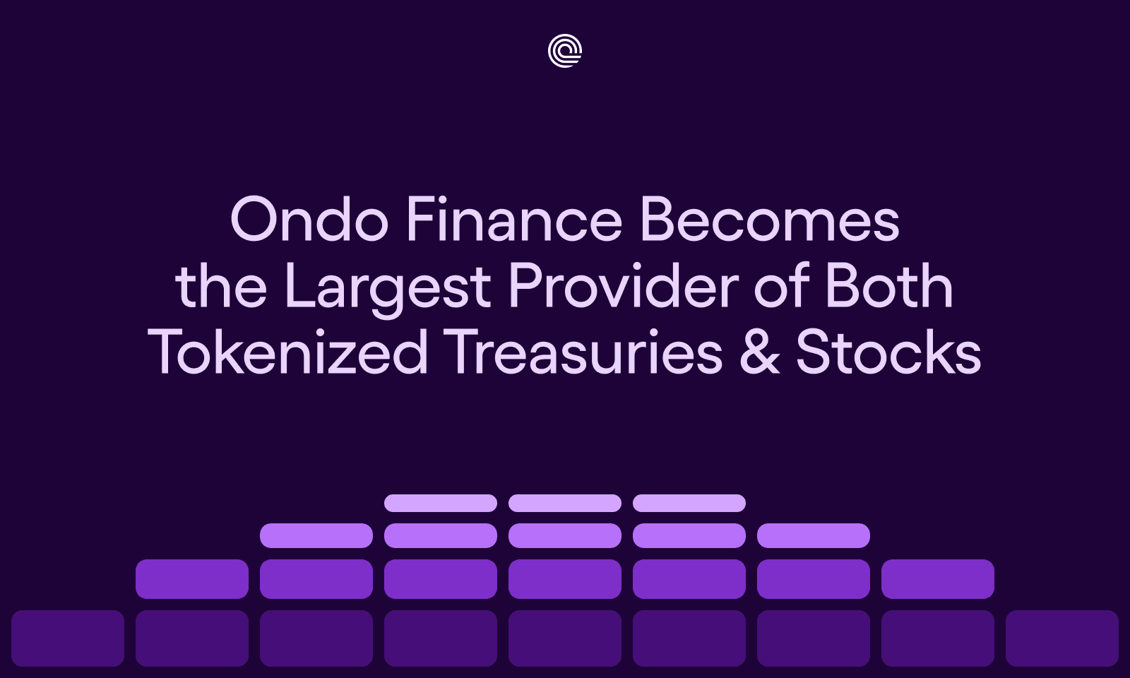 Ondo Finance Becomes the Largest Provider of Both Tokenized Treasuries & Stocks